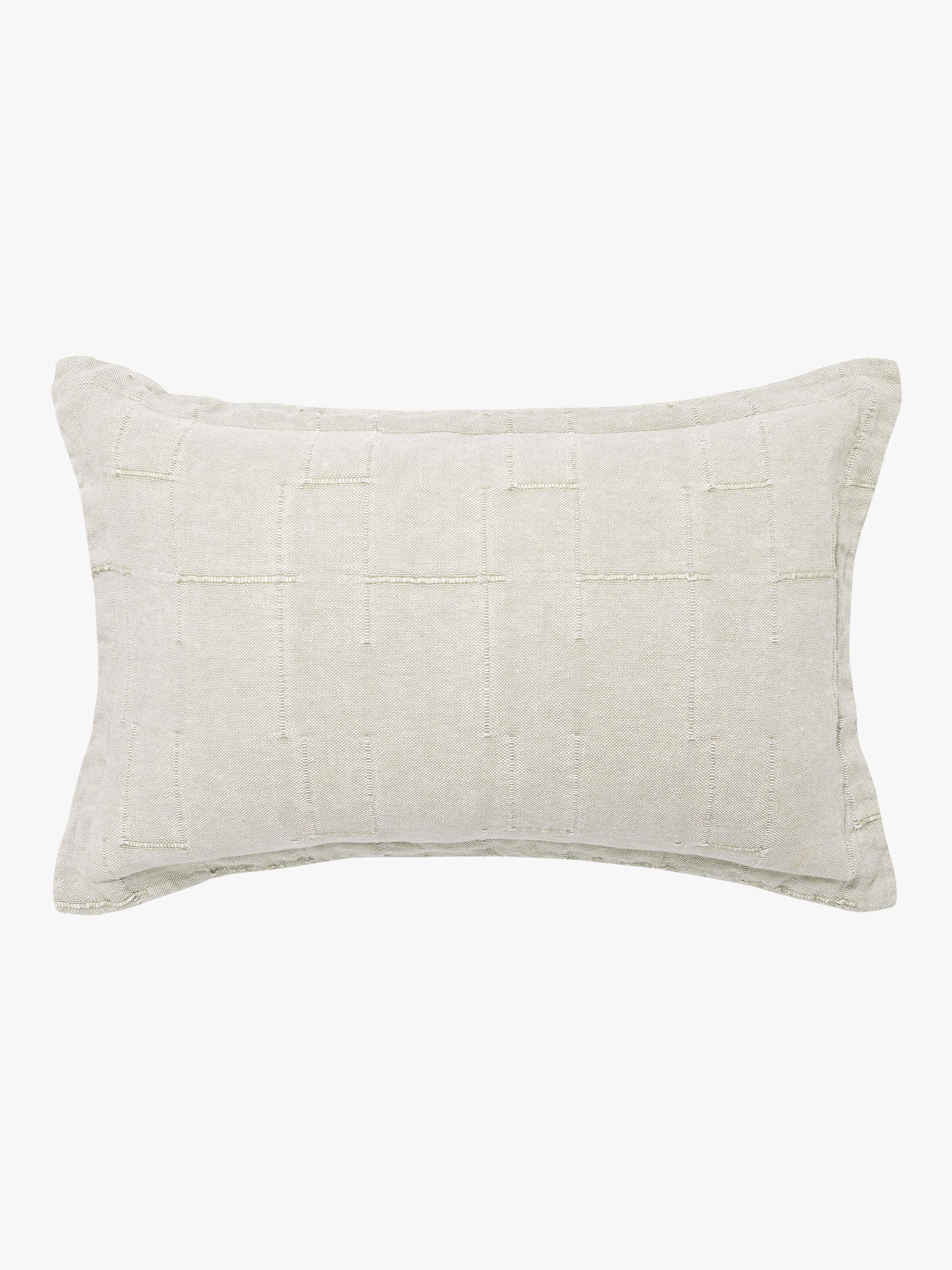 Palermo Sage French Linen Rectangle Cushion