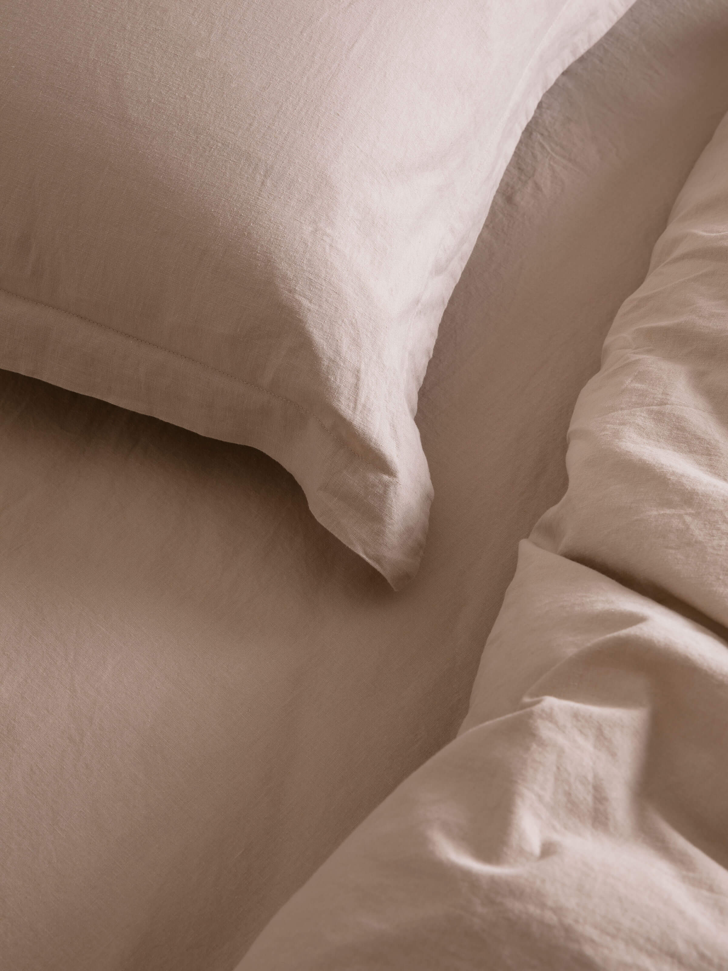 Avenue Oatmeal Linen & Cotton Pillowcases