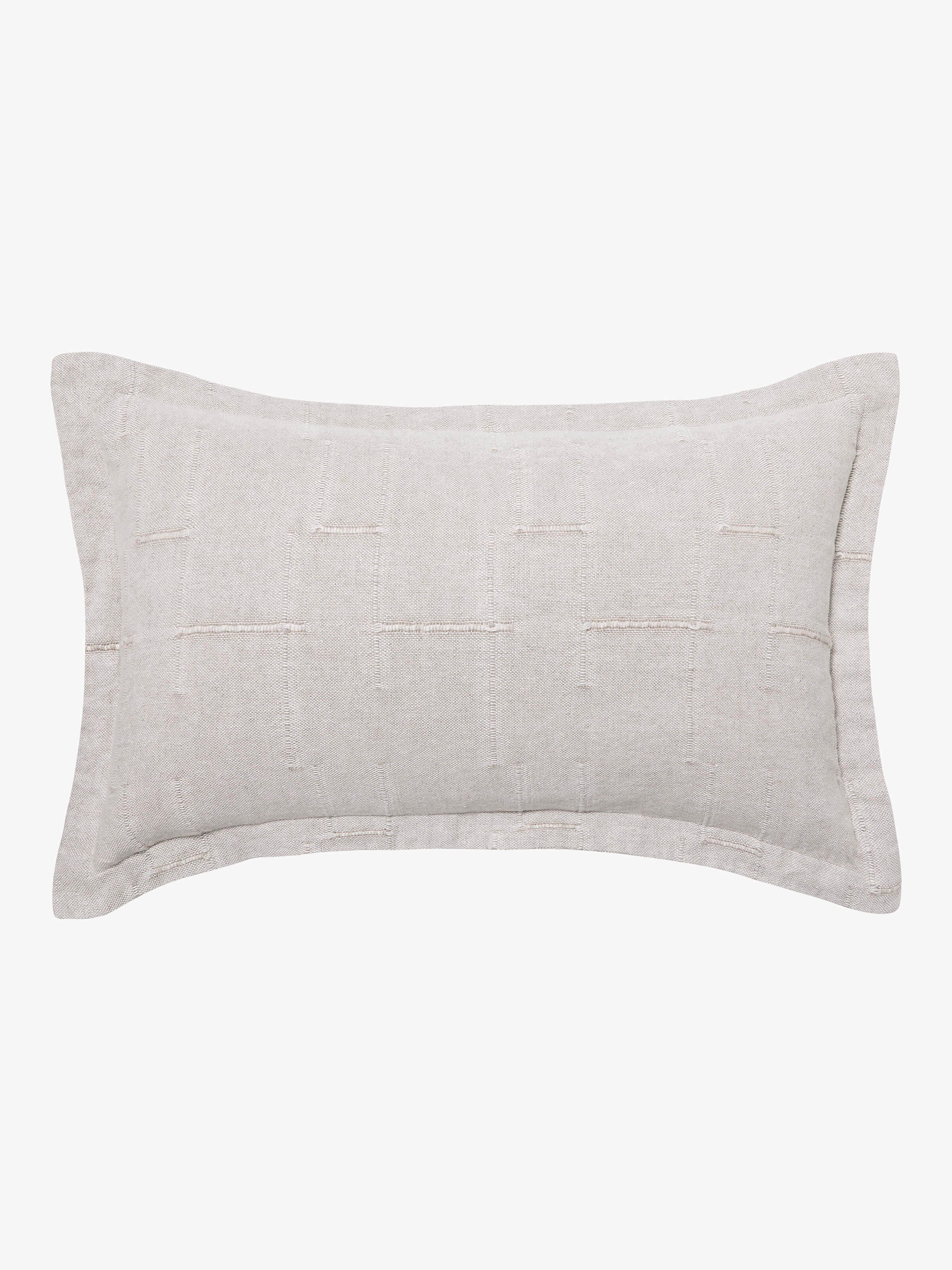 Palermo Natural French Linen Rectangle Cushion