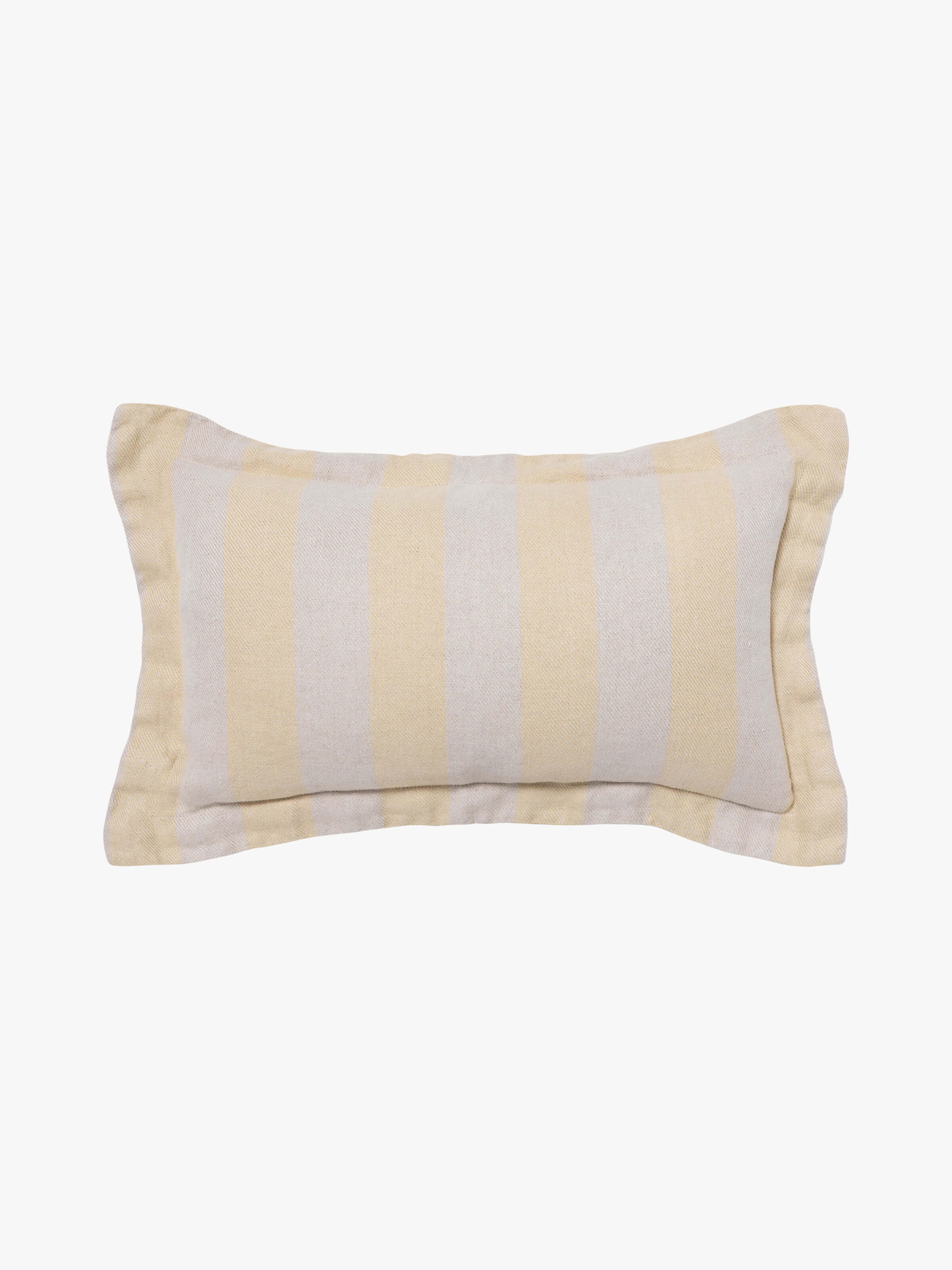 Voyage Limone French Linen Mini Cushion