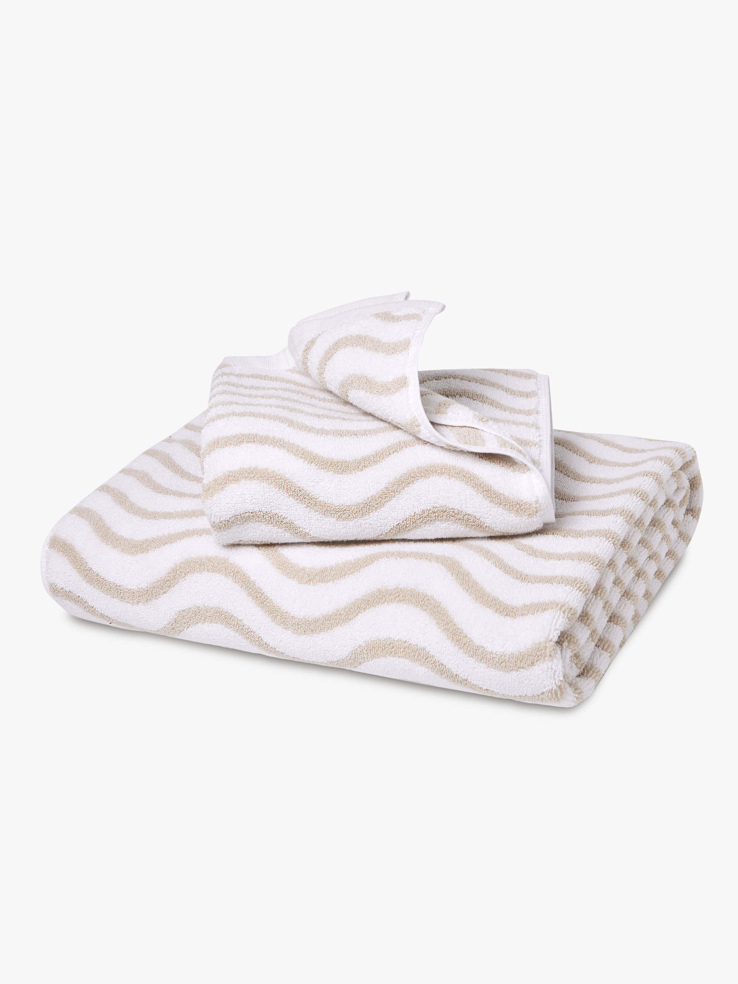 Wave Natural Towels