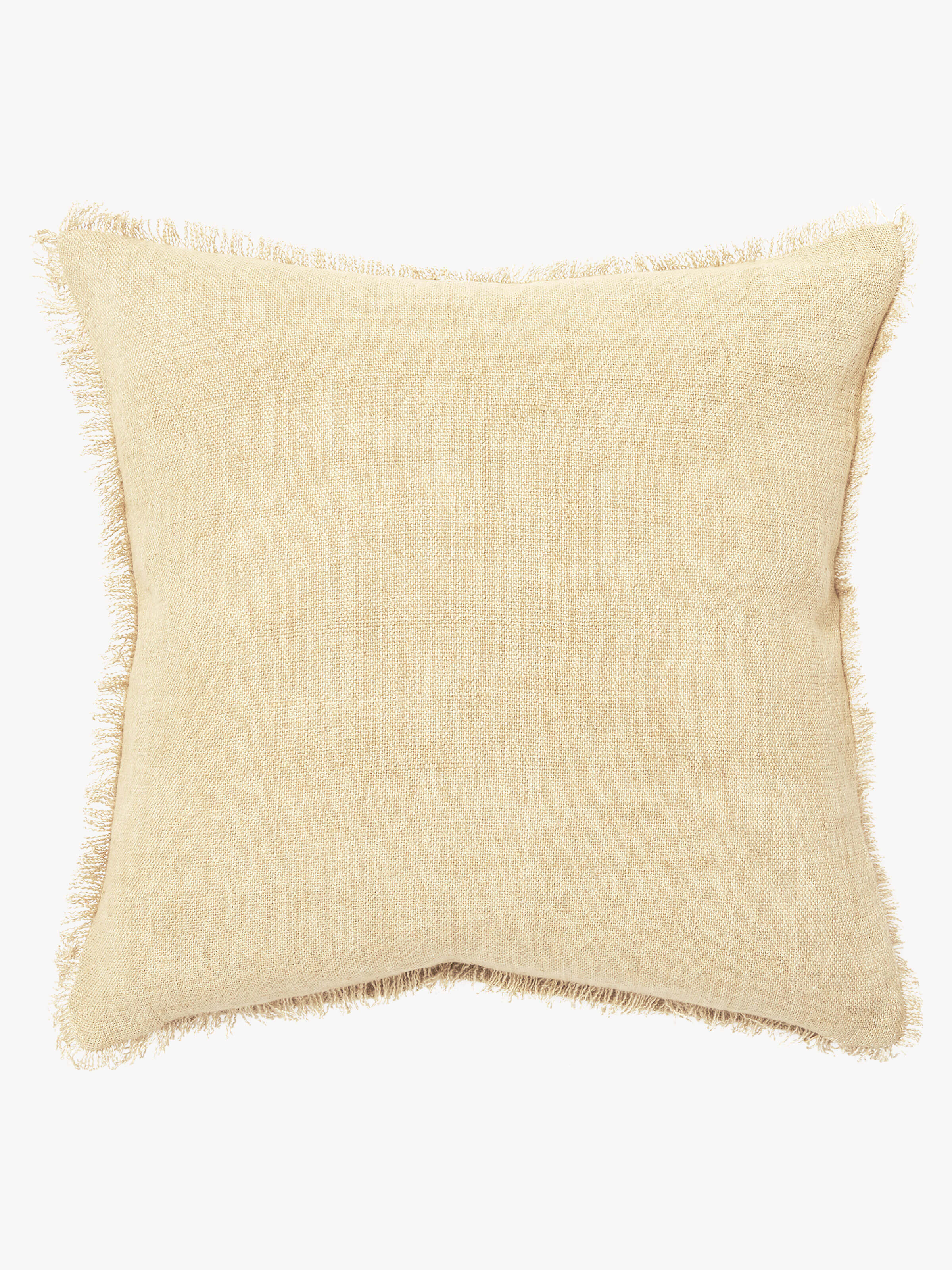 Burton Limone Heavy Linen Cushion