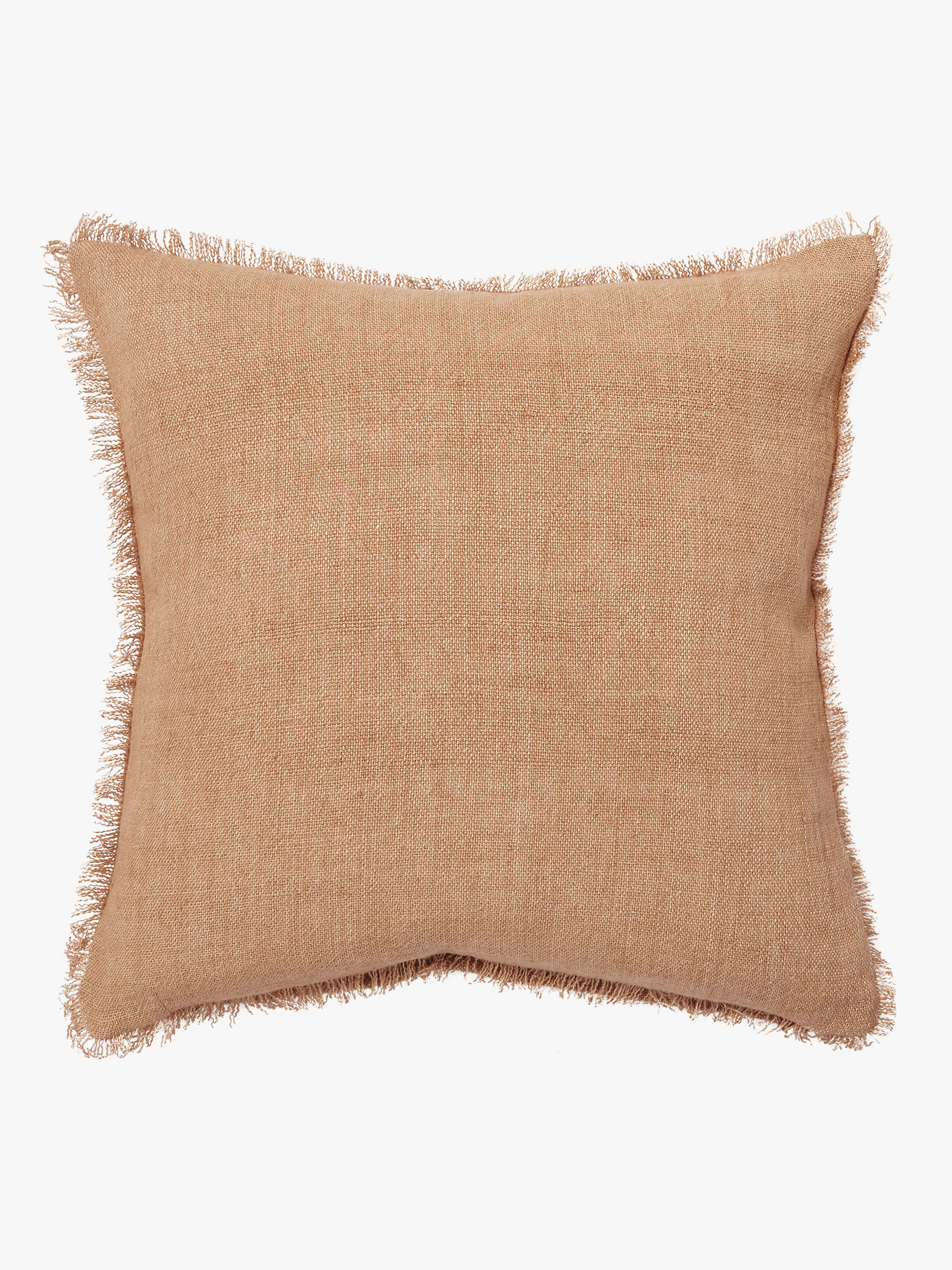 Burton Toffee Heavy Linen Cushion