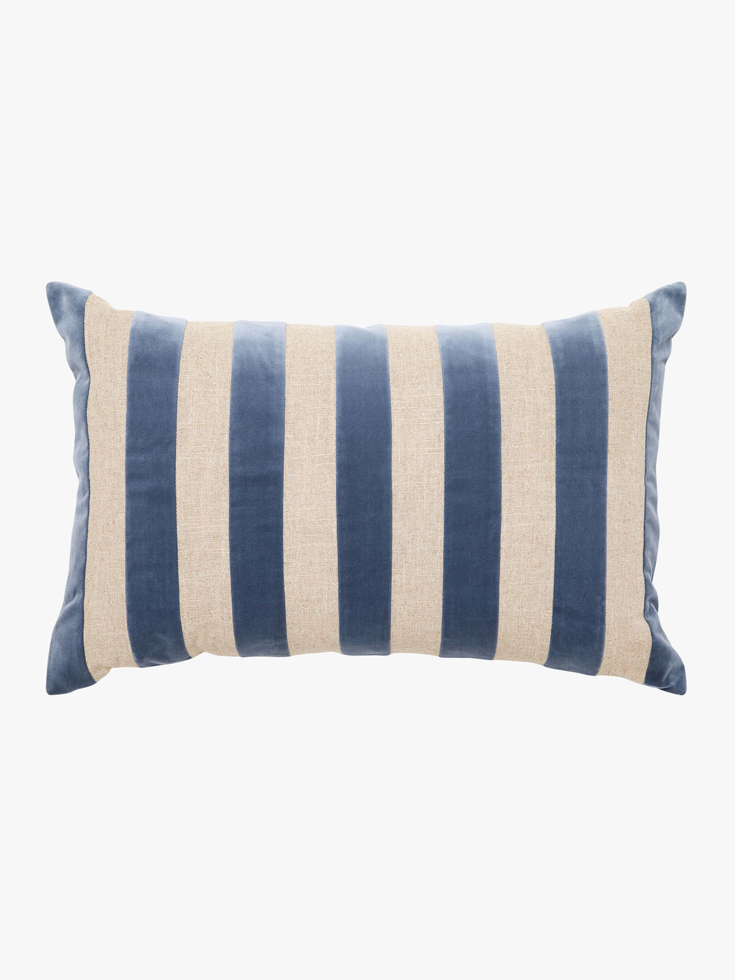 Etro Storm Stripe Velvet Cushion