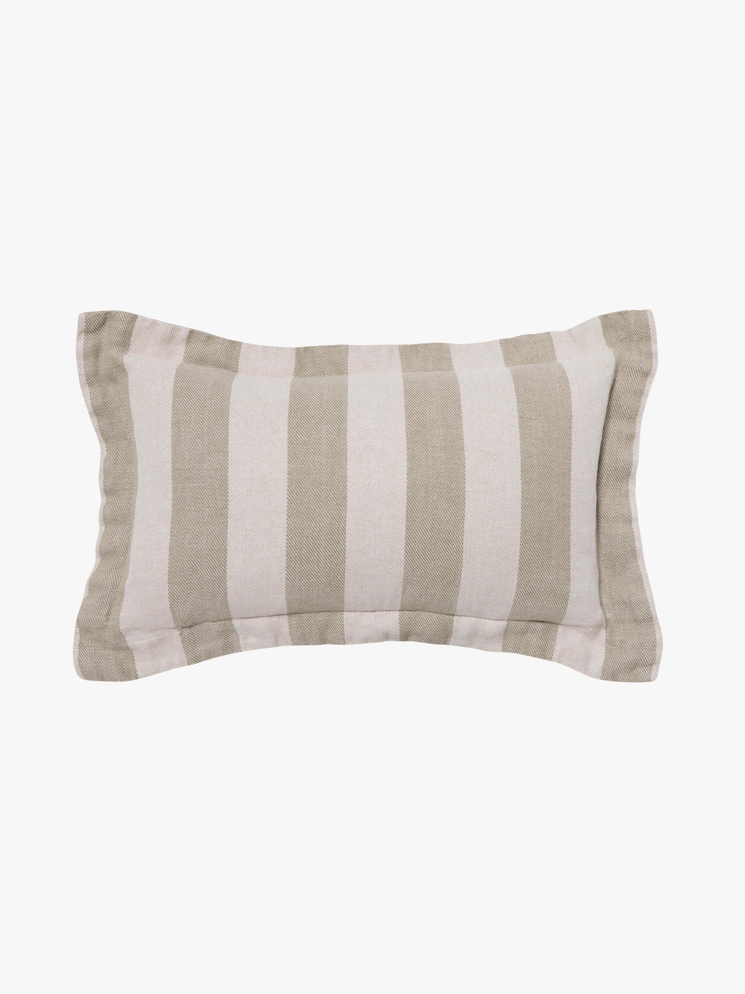 Voyage Sage French Linen Mini Cushion