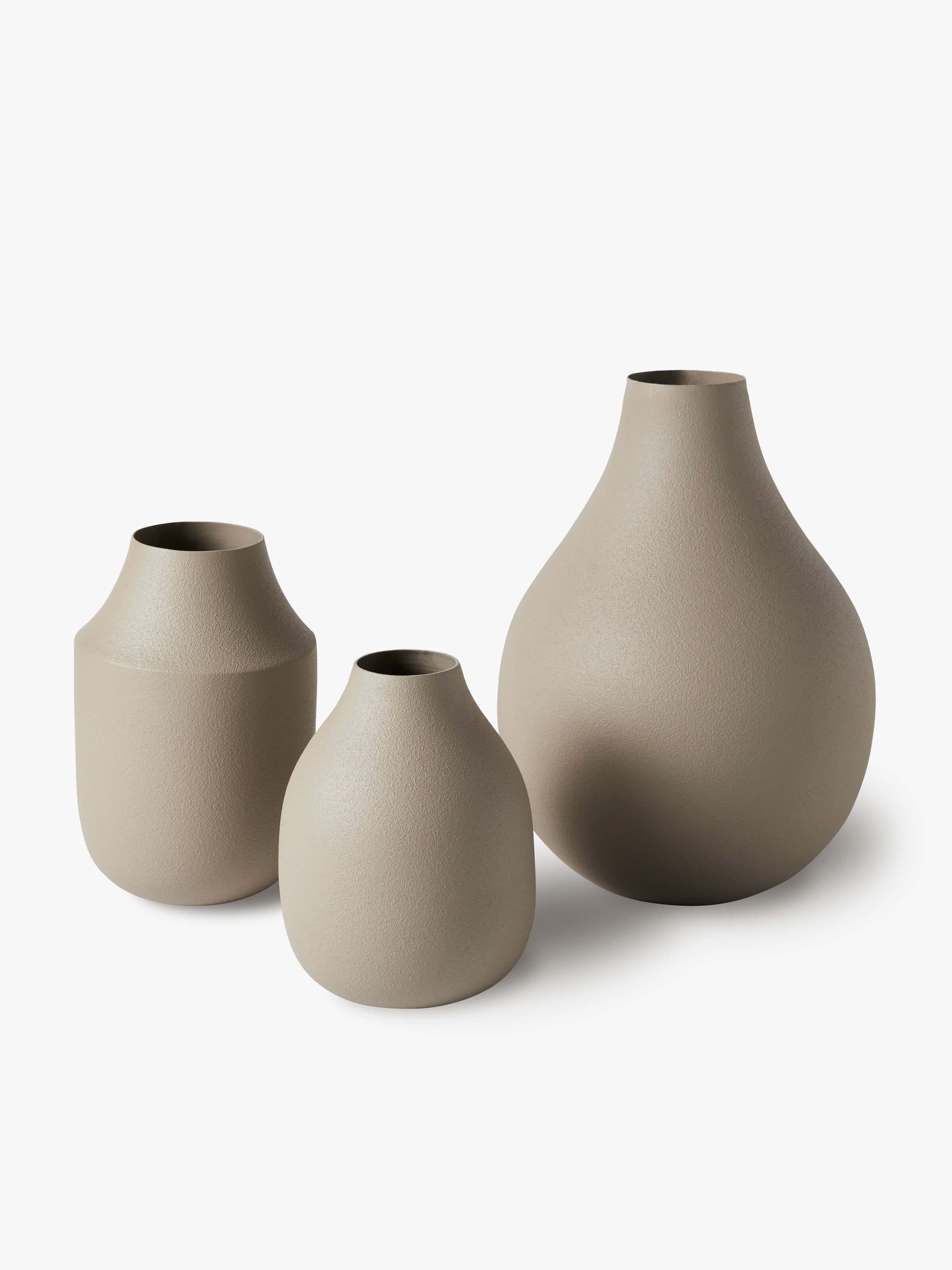 Mona Trio of Vases - Latte Vase Summer 21 