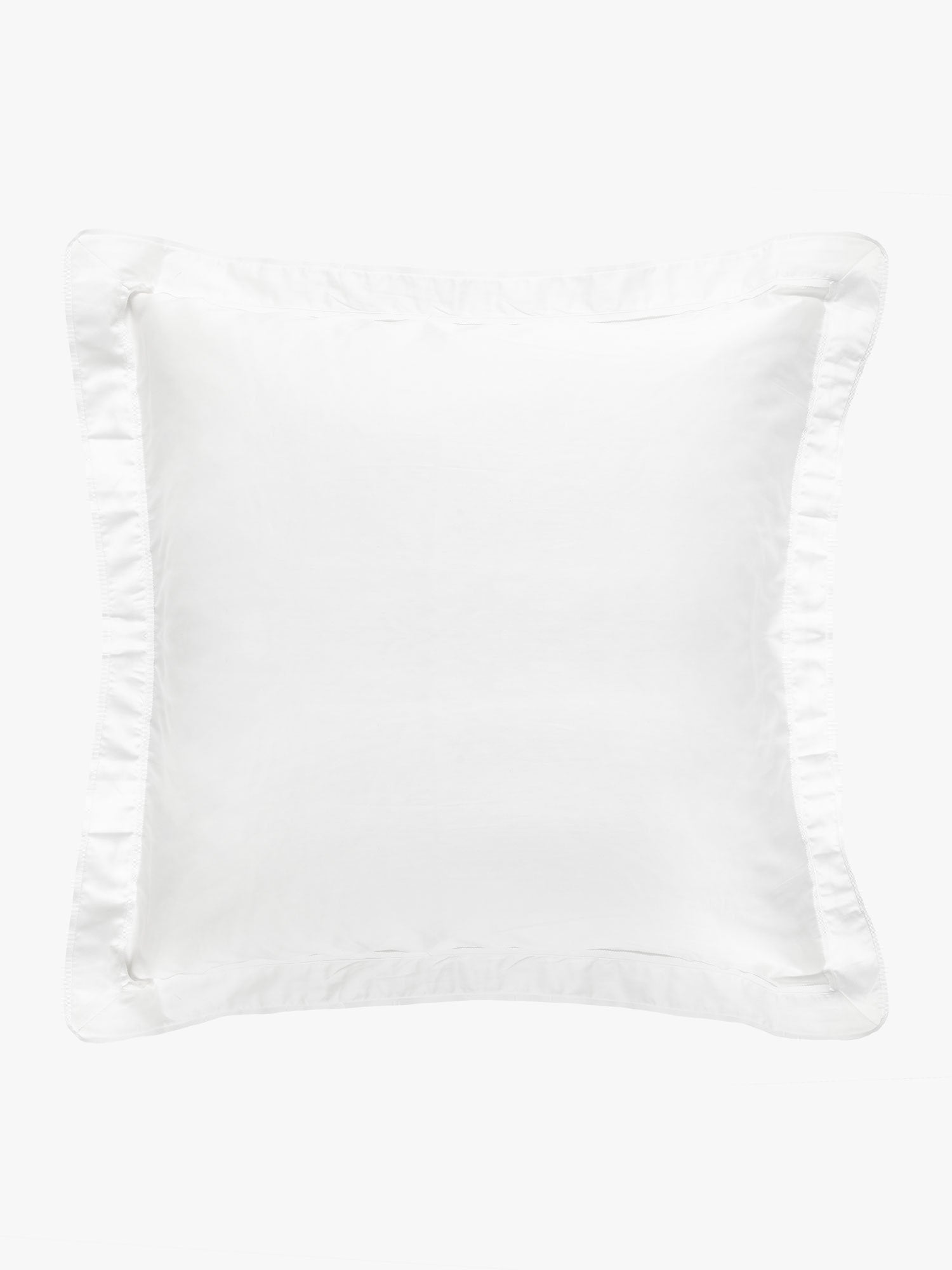 Grosgrain White Pillowcases Pillowcase L&M Home European 