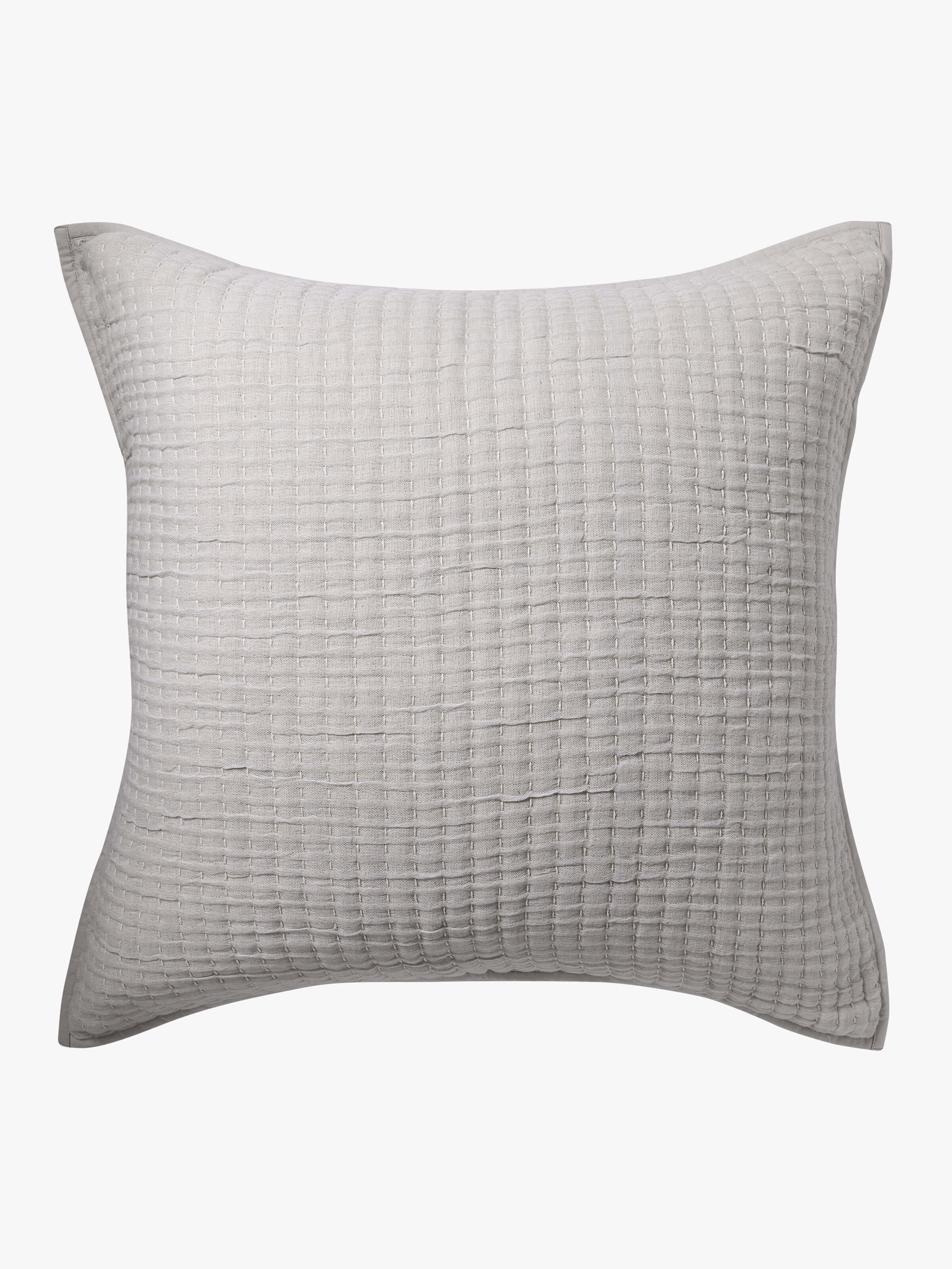 Maddox Silver Pure Cotton Quilted Pillowcases