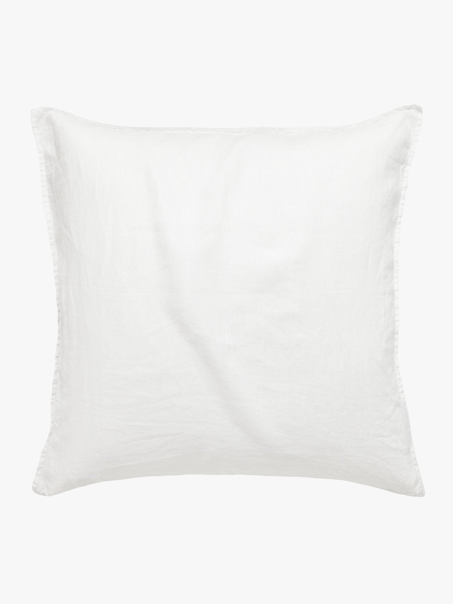 Mondo White French Linen Pillowcase Pillowcase L&M Home European 