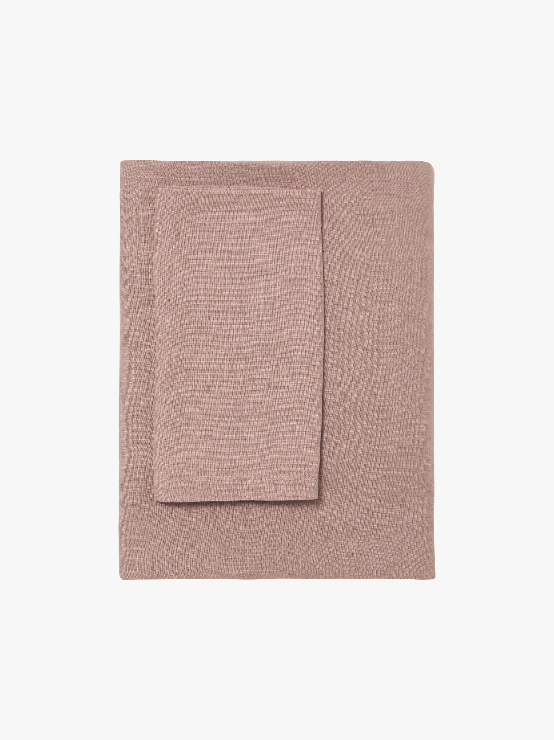 Moss Rose French Linen Table Cloth